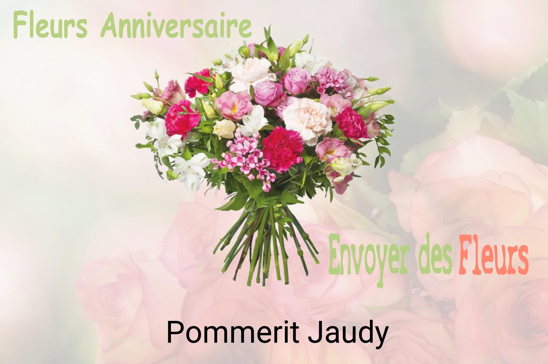Bouquet de fleurs d’anniversaire livré à Pommerit-Jaudy