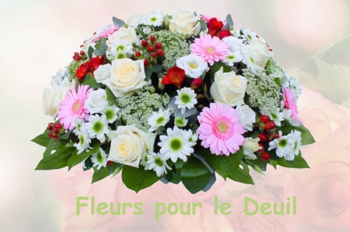 fleurs deuil POMMERIT-JAUDY